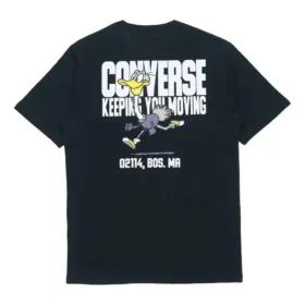 T-shirt à manches courtes Keep Moving, tailles asiatiques « Black » T-shirt à manches courtes Keep Moving, tailles asiatiques « Black »