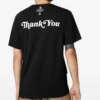 T-shirt à manches courtes noir avec logo imprimé en lettres