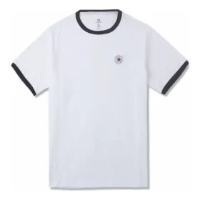 T-shirt à manches courtes Ringer, tailles asiatiques « Blanc » T-shirt à manches courtes Ringer, tailles asiatiques « Blanc »
