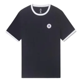 T-shirt à manches courtes Ringer, tailles asiatiques « Noir » T-shirt à manches courtes Ringer, tailles asiatiques « Noir »