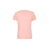 T-shirt à manches courtes rose avec logo classique imprimé