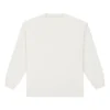 T-shirt à manches longues avec logo brodé Gold Standard, tailles asiatiques « White »