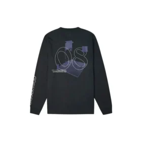 T-shirt à manches longues Distorted Court – Tailles asiatiques « Noir » T-shirt à manches longues Distorted Court – Tailles asiatiques « Noir »