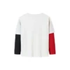 T-shirt à manches longues imprimé « Logo Rabbit Year » – Tailles asiatiques « Blanc Noir Rouge »