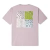 T-shirt à motif cachemire, tailles asiatiques « Rose »
