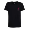 T-SHIRT À MOTIF Sportif Manches courtes Noir