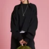 T-shirt Mountain Club Crew, tailles asiatiques « Noir »