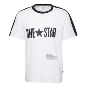 T-shirt One Star Panel Tailles asiatiques « White »