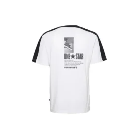 T-shirt One Star Panel Tailles asiatiques « White »