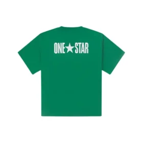 T-shirt One Star, tailles asiatiques « Green »