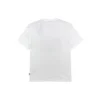 T-shirt Overgrown Hoops Tailles asiatiques « Blanc »