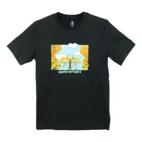 T-shirt Overgrown Hoops, tailles asiatiques « Noir »