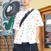 T-shirt Park Gym à imprimé intégral, tailles asiatiques « Blanc »