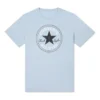 T-shirt à patch Chuck, tailles asiatiques « Armory Blue »