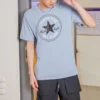T-shirt à patch Chuck, tailles asiatiques « Armory Blue »
