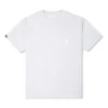 T-shirt à poche brodée, tailles asiatiques « Blanc »