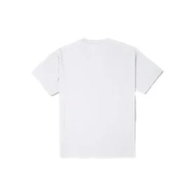 T-shirt à poche brodée, tailles asiatiques « Blanc »