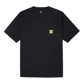 T-shirt à poche, tailles asiatiques « Noir »