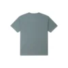 T-shirt à poche zippée, tailles asiatiques « Vert cendré »