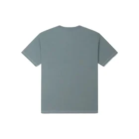 T-shirt à poche zippée, tailles asiatiques « Vert cendré »