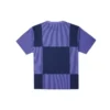 T-shirt à poches en jersey color block, tailles asiatiques « Violet »