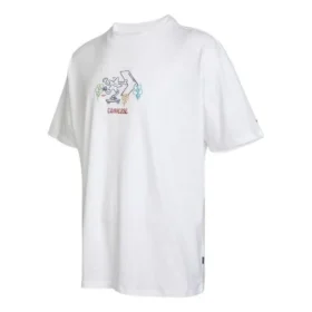 T-shirt Pushing Along, tailles asiatiques « Blanc »