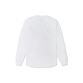 T-shirt raglan à manches longues Chain Stitch, tailles asiatiques « Blanc »