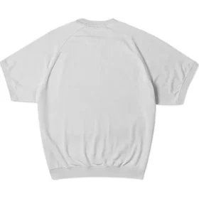 T-shirt Retro Chuck Crew Fossilized, tailles asiatiques « Gris »