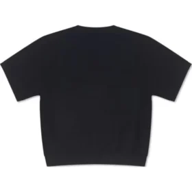 T-shirt Retro Chuck Crew, tailles asiatiques « Noir »
