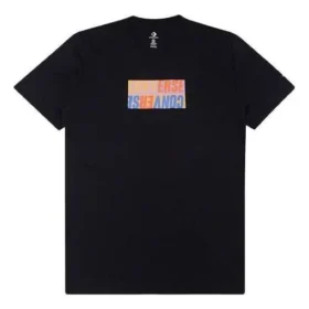 T-shirt Reverse Box, tailles asiatiques « Noir »