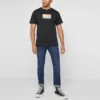 T-shirt Reverse Box, tailles asiatiques « Noir »