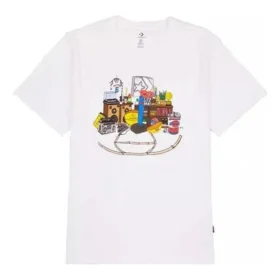 T-shirt rétro Tailles asiatiques « Blanc »