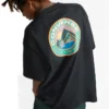 T-shirt Sail Away, tailles asiatiques « Noir »