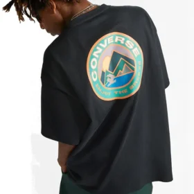 T-shirt Sail Away, tailles asiatiques « Noir »