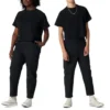 T-shirt Shapes Triangle Raglan, tailles asiatiques « Noir »