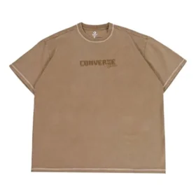 T-shirt Skateboard Wash, tailles asiatiques « Light Brown »