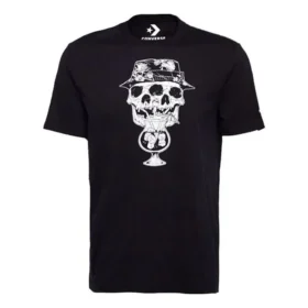 T-shirt Skull & Cocktail, tailles asiatiques « Noir »