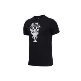T-shirt Skull & Cocktail, tailles asiatiques « Noir »