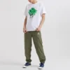 T-shirt Skull Flowers Sunglasses, tailles asiatiques « White »