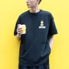 T-shirt Sneaker Store, tailles asiatiques « Noir »