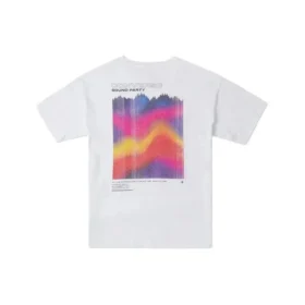 T-shirt Soundwaves, tailles asiatiques « Blanc »