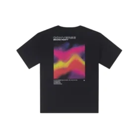 T-shirt Soundwaves, tailles asiatiques, « Noir »