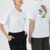 T-shirt Star Chevron, tailles asiatiques « Blanc »