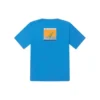 T-shirt Summer Verbiage – Tailles asiatiques « Bleu »