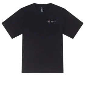 T-shirt Summer Verbiage, tailles asiatiques « Noir »