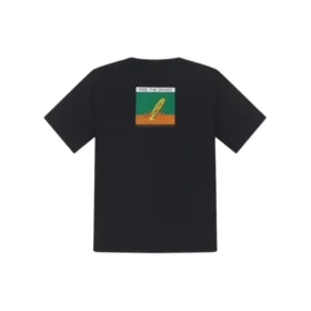 T-shirt Summer Verbiage, tailles asiatiques « Noir »
