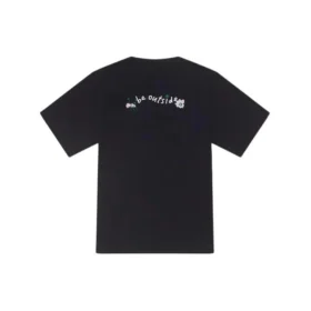 T-shirt Summer Verbiage, tailles asiatiques « Noir »