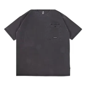 T-shirt utilitaire de transition, tailles asiatiques « Noir Gris »