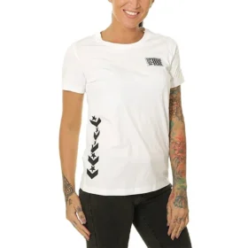 T-shirt Voltage, tailles asiatiques « Blanc Noir »