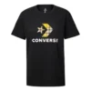 T-shirts Clash Applique, tailles asiatiques « Noir »